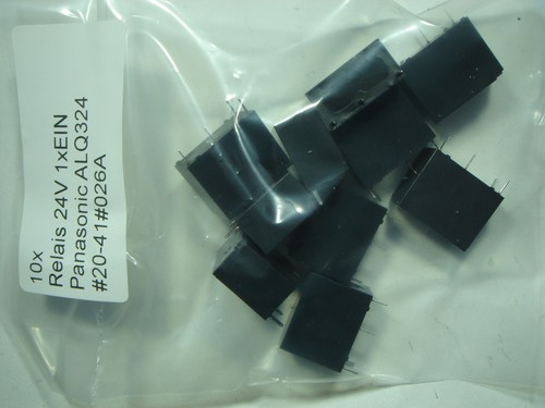 10x relais 24v - ,