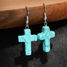 Orecchini Croce Giada Regalo