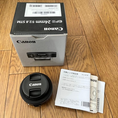 Obiettivo canon efs 24mm - efs, f/2.8