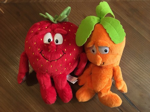 Carota fragola peluche - carota,