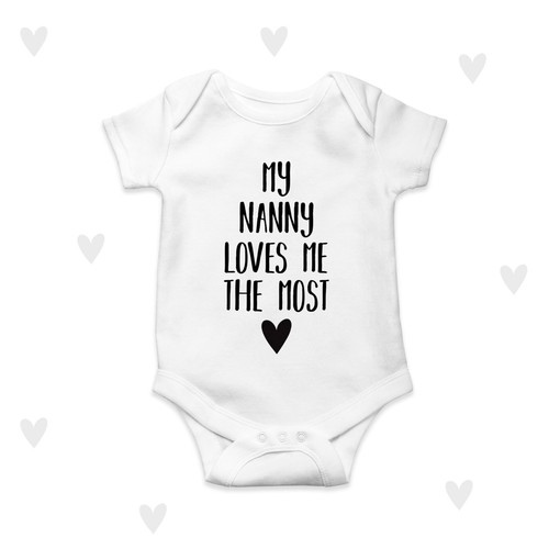 Nanny loves baby grow - loves,