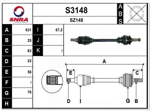 Albero motore suzuki - albero, swift