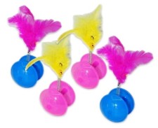 4 Pezzi Rolling Roller Piuma