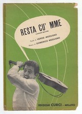 Spartito DOMENICO MODUGNO Resta cu' mme - 1958 Verde sheet music