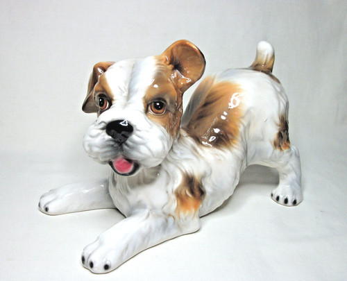 Fox terrier figurine 9iin - fox,