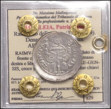 Aquileia Raimondo della Torre Denaro Monete medievali e rinascimentali Sigillata