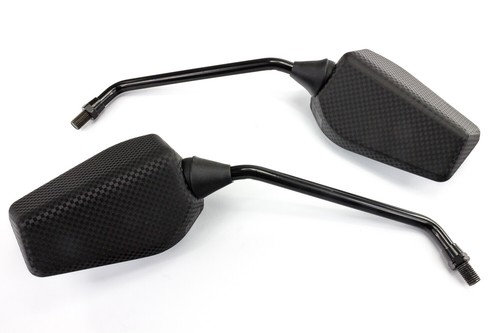 Coppia specchietti carbon look