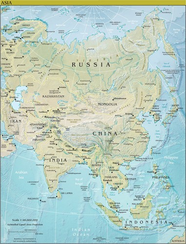 2013 cia mappa dell - cia, mondo