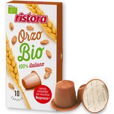 100 Capsule Ristora Compatibili Nespresso Orzo Biologico