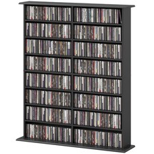 HOMCOM Mobile porta CD Moderno