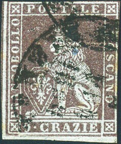 Toscana 1857 marzocco - toscana,