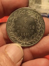 MONETA ARGENTO 5 FRANCHI