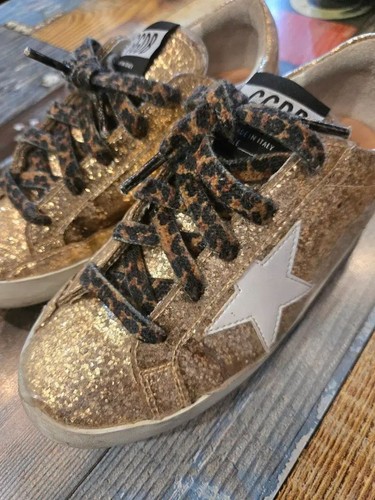 Golden goose glitter - golden,