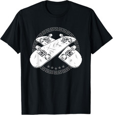 Skateboard Pattinatore Skateboarder Skateboard Longboard Skate Maglietta