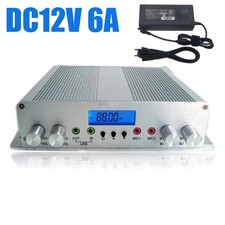 DC12V 6A 25W FM Radio