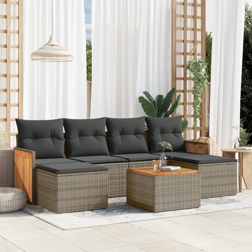 Vidaxl set divani giardino - set,