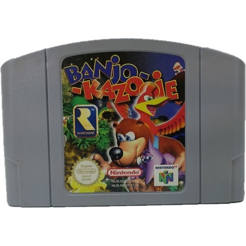 Nintendo banjo kazooie - nintendo, 64