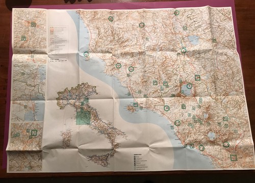Grande cartina 97x69cm - cartina,