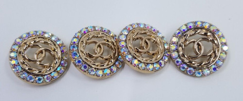 Chanel button 22mm gold tone - button 22mm,