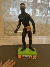 RARA STATUA DIABOLIK SPERLARI ORIGINALE ANNI 70 CON SCATOLA PORTA CARAMELLE