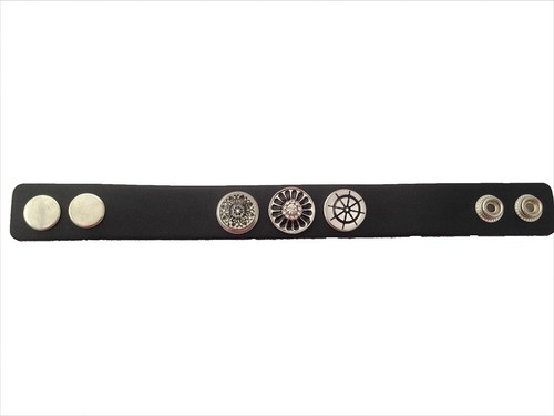 Bracciale nero stile noosa - nero, con