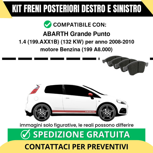 Pastiglie freno posteriori - freno,