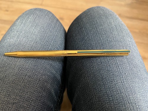 Stylo bille dupont - bille, argent