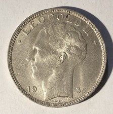 Belgio -Leopoldo III Moneta da
