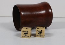 Vintage Stork Club NYC Dice &