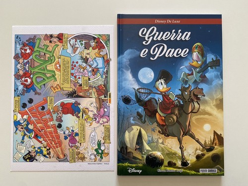 Guerra pace con litografia - e,
