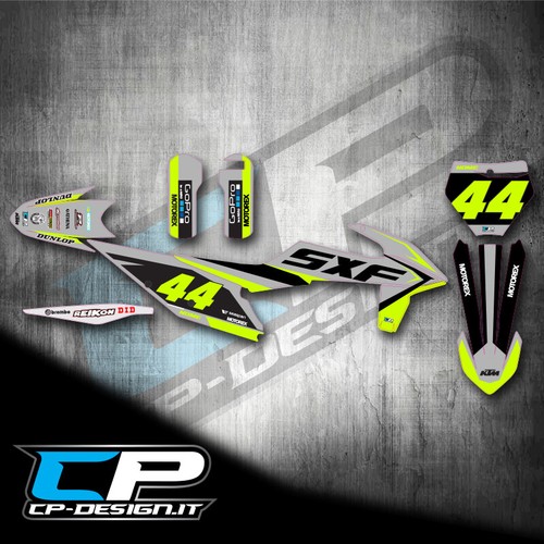 Kit grafiche fluo per - grafiche, sx