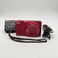 Nikon Coolpix S9100 Rosso -