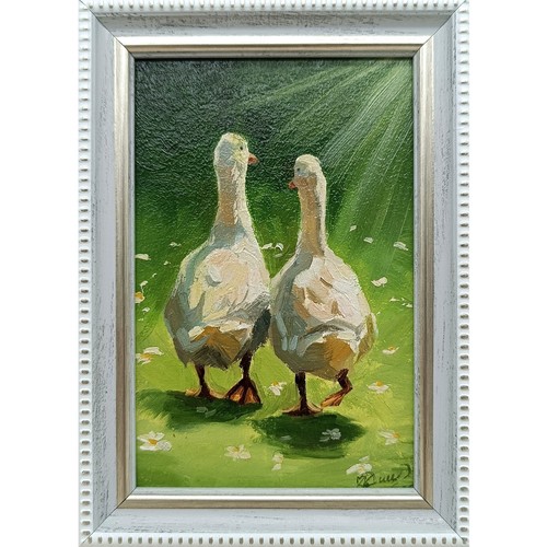 Dipinto olio originale due