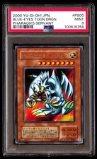 PSA 9 Blu Occhi Toon Drago