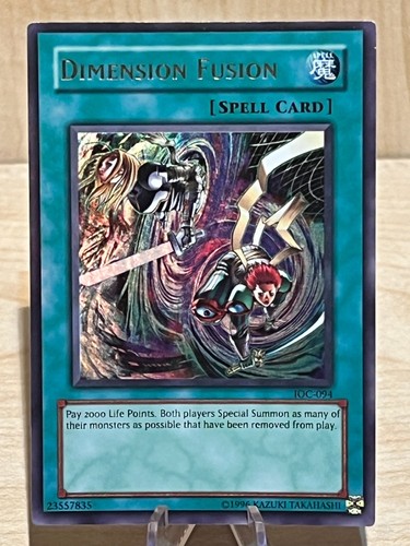 Yugioh dimension fusion - -dimension,