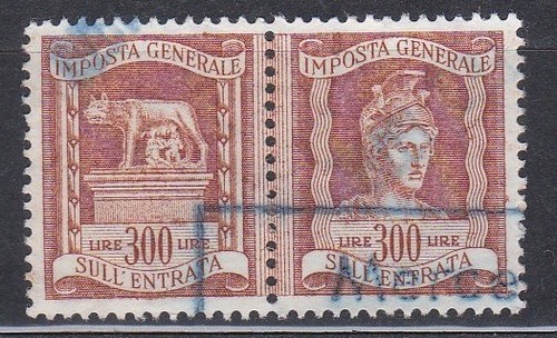 Italia 1961 marca da bollo - italia,