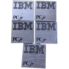 IBM PCjr PC JR computer logo