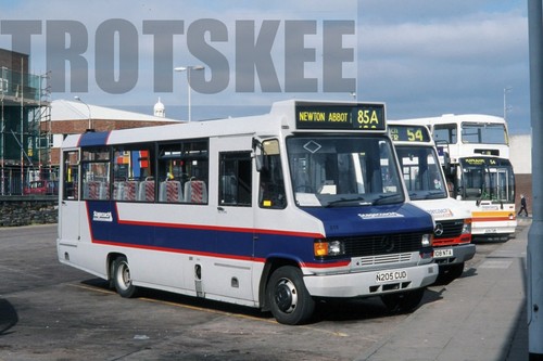 35mm colour slide - colour, stagecoach