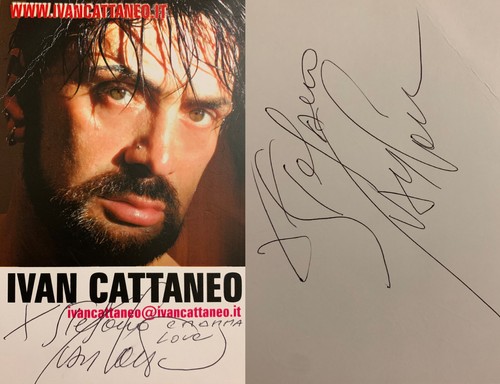 Ivan cattaneo cartolina - ivan,