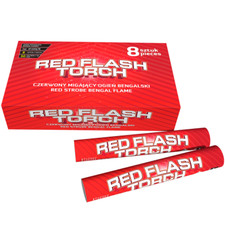 bengala Torcia da stadio rosso