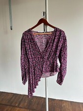 Blusa donna Zara rosa floreale