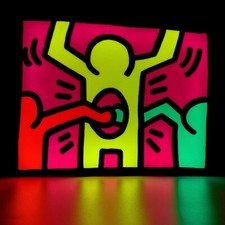 Lampada da tavolo "Keith Haring Pop shop 1 - 3"