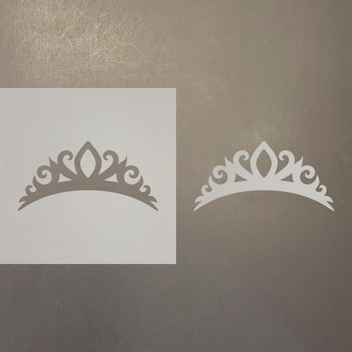 Tiara plastica mylar - mylar, stencil