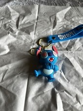 Portachiavi Stitch cuore rosa