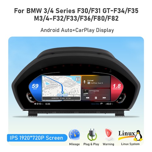 Carplay quadro strumenti