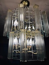 Lampadario a 2 livelli metà