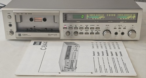 Dual c844 cassette deck - cassette,