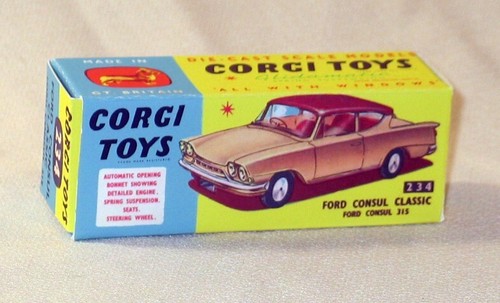 Corgi toys boite repro vide - corgi,