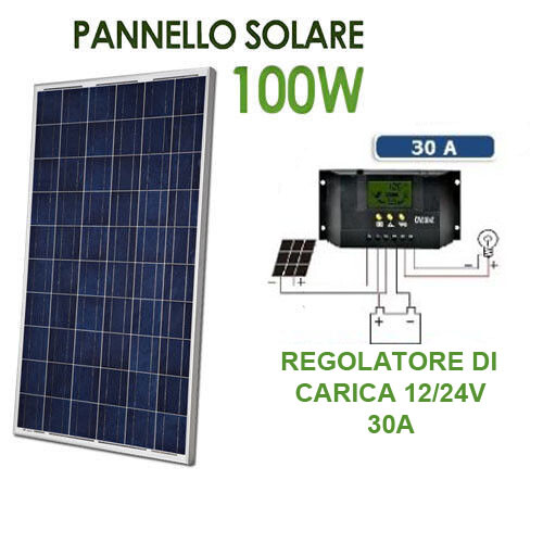 Kit 100w pannello energia - pannello,