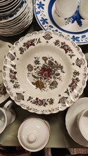ANTICO SERVIZIO 6 PIATTI INGLESI CERAMICA MYOTTS STAFFORDSHIRE ENGLAND BOUQUET